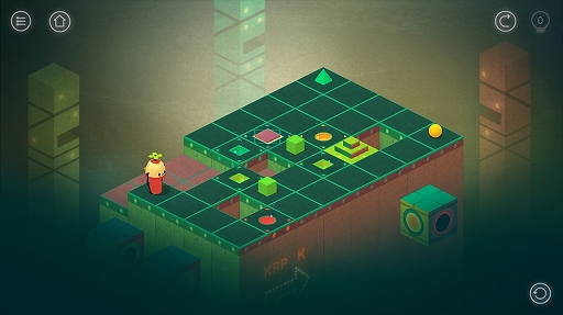 画像ギャラリー No.005のサムネイル画像 / ロボの主人公「ルーフぃ」を操作するスマホ向けパズルゲーム「Roofbot」を紹介する「（ほぼ）日刊スマホゲーム通信」第1349回