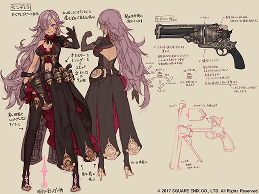 ���������꡼ No.004�Υ���ͥ������ / ��SINoALICE�פλ�����Ͽ�Կ���20���ͤ����ˡ��إ󥼥롦���졼�ƥ��4�����Υǥ������䡤��������ڶʤ�����