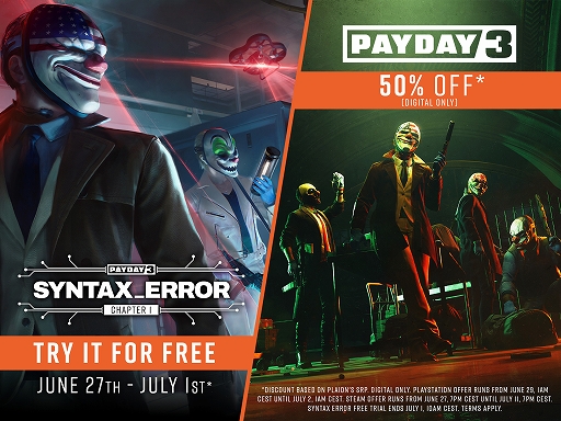 ꡼ No.004 | PAYDAY 3ס˾Υ⡼ɤΥ١Ǥޤॢåץǡ1.2.0ۿȤˤо줷ȥСɤɲ