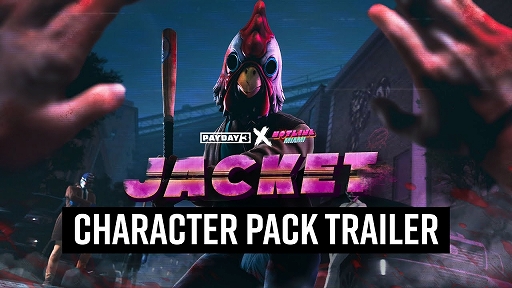 画像ギャラリー No.001のサムネイル画像 / 「PAYDAY 3」,「Hotline Miami」とのコラボDLC「Jacket Character Pack」を2月3日にリリース