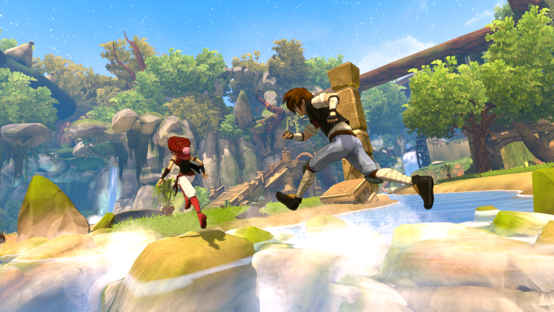画像集 003 フランス生まれのアニメ調アクションrpg Shiness The Lightning Kingdom のゲーム