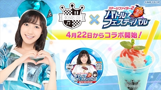 画像ギャラリー No.001のサムネイル画像 / 「AKB48ステージファイター2」,AKB48 CAFE&SHOPSとのコラボレーションが決定