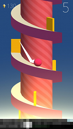 画像ギャラリー No.003のサムネイル画像 / 回って下ってジャンプして。スマホ向けアクションゲーム「Spiral」を紹介する「(ほぼ)日刊スマホゲーム通信」第1356回