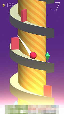 画像ギャラリー No.007のサムネイル画像 / 回って下ってジャンプして。スマホ向けアクションゲーム「Spiral」を紹介する「(ほぼ)日刊スマホゲーム通信」第1356回