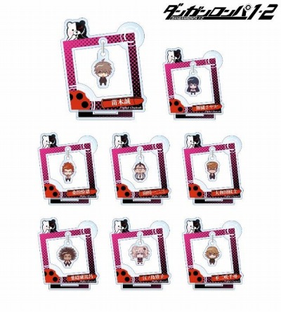 画像ギャラリー No.001のサムネイル画像 / 「ダンガンロンパ1・2 Reload」のゆらゆらアクリルスタンド&キーホルダー,缶バッジの受注を開始