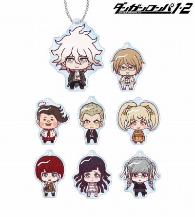 画像ギャラリー No.015のサムネイル画像 / 「ダンガンロンパ1・2 Reload」のゆらゆらアクリルスタンド&キーホルダー,缶バッジの受注を開始