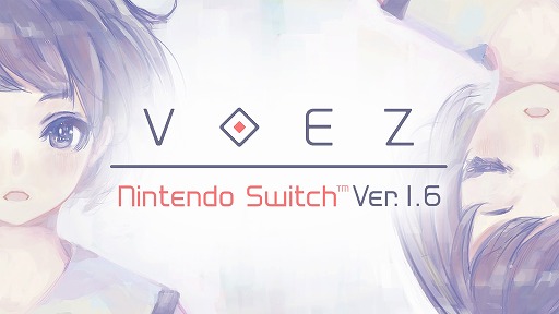 画像ギャラリー No.001のサムネイル画像 / Switch版「VOEZ」,楽曲を16曲追加する無料アップデート「楽曲追加パッチVer1.6」を配信開始