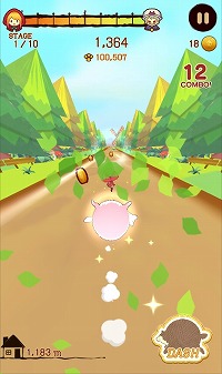 画像ギャラリー No.003のサムネイル画像 / 新作ランゲーム「コロコロオオカミと赤ずきん」,iOS/Android版が配信中