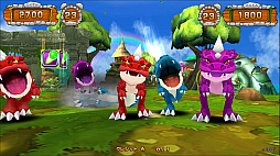 画像ギャラリー No.003のサムネイル画像 / キッズ向けアーケードゲーム「ピンポン ザウルスハンター」が稼働開始。ピンポン玉を発射して恐竜を退治