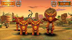 画像ギャラリー No.005のサムネイル画像 / キッズ向けアーケードゲーム「ピンポン ザウルスハンター」が稼働開始。ピンポン玉を発射して恐竜を退治