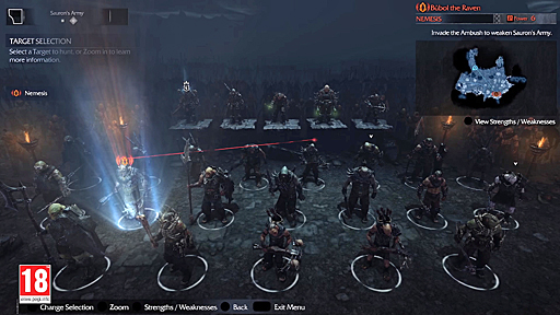 画像ギャラリー No.005のサムネイル画像 / 前作の宿敵や子分を新作に移行できる「シャドウ・オブ・ウォー」のシステム「Nemesis Forge」の情報が公開