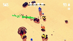 画像ギャラリー No.007のサムネイル画像 / ラジコン感覚で楽しめるカーチェイスゲーム「Fury Roads Survivor」を紹介する「(ほぼ)日刊スマホゲーム通信」第1360回