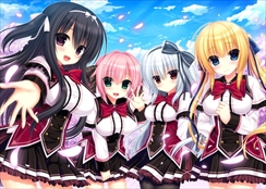 画像ギャラリー No.005のサムネイル画像 / 美少女ゲームのクロスオーバーRPG「ガールズクロスクロニクル」の正式サービスが開始。「まいてつ」「わがままハイスペック」の参画予定も判明