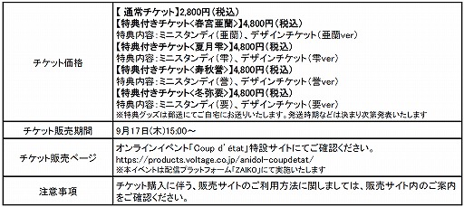 画像ギャラリー No.002のサムネイル画像 / 「アニドルカラーズ」キャラクターによるオンラインイベント第2弾のチケット販売が開始