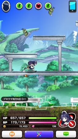 画像ギャラリー No.005のサムネイル画像 / コロプラの横スクロール型アクションRPG「PaniPani-パラレルニクスパンドラナイト-」,事前登録受付がスタート