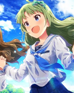 画像ギャラリー No.002のサムネイル画像 / 「ミリシタ」，TVCM第5弾が公開。記念にガシャ10連分のミリオンジュエルをプレゼント