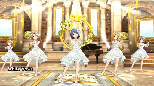 画像ギャラリー No.008のサムネイル画像 / 「ミリシタ」,期間限定イベント「プラチナスターツアー〜White Vows〜」が開催中