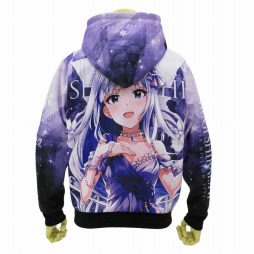 画像ギャラリー No.010のサムネイル画像 / 「ミリシタ」の“白石 紬”フルグラジップパーカーなど新作アイテムがコスパから登場