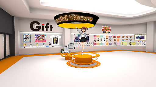 画像ギャラリー No.002のサムネイル画像 / 「ミリシタ」がバーチャル空間をジャック。“バーチャル秋葉原supported by ASOBISTORE”が本日から期間限定でオープン