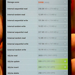 画像ギャラリー No.016のサムネイル画像 / Motorolaの新型スマホ「moto z3 play」テストレポート。ミドルクラス相応の性能だが,合体オプション「moto mods」に魅力を感じるならアリ