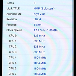 画像ギャラリー No.021のサムネイル画像 / Motorolaの新型スマホ「moto z3 play」テストレポート。ミドルクラス相応の性能だが,合体オプション「moto mods」に魅力を感じるならアリ