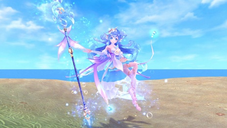 画像ギャラリー No.002のサムネイル画像 / スマホ版「幻想神域」,本渡 楓さん演じる新幻神【水霊の乙女】ウンディーネが登場