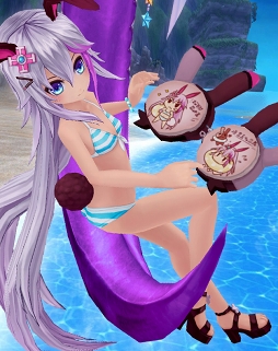 画像ギャラリー No.002のサムネイル画像 / 「幻想神域」,水着姿の「【常夏の新月】シンシア」が期間限定で登場