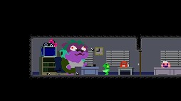 画像ギャラリー No.001のサムネイル画像 / 横スクロールACT「ケロブラスター」,PS4向けに配信がスタート