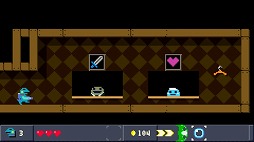 画像ギャラリー No.005のサムネイル画像 / 横スクロールACT「ケロブラスター」,PS4向けに配信がスタート