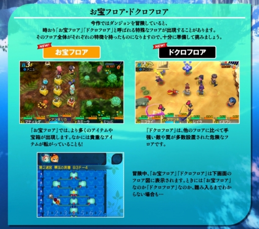 画像ギャラリー No.001のサムネイル画像 / 「世界樹と不思議のダンジョン2」の新要素「お宝フロア」と「ドクロフロア」の情報が公開に。闇の女商人が営む「迷宮ショップ」も