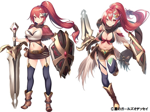 画像ギャラリー No.002のサムネイル画像 / 「星のガールズオデッセイ」,桜咲千依さんが歌う主題歌「Beautiful Answer」が聞けるプロモーションムービーが公開。事前登録の追加報酬も