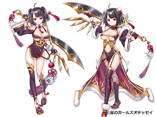 画像ギャラリー No.003のサムネイル画像 / 「星のガールズオデッセイ」,桜咲千依さんが歌う主題歌「Beautiful Answer」が聞けるプロモーションムービーが公開。事前登録の追加報酬も