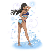 画像ギャラリー No.005のサムネイル画像 / ヘスティアたちが水着姿で登場。「ダンメモ」水着イベントがスタート