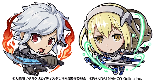 画像ギャラリー No.004のサムネイル画像 / 「グラフィティスマッシュ」がアニメ“ダンジョンに出会いを求めるのは間違っているだろうかIII”とコラボ