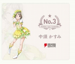 画像ギャラリー No.003のサムネイル画像 / 「スクスタ」，「虹ヶ咲学園スクールアイドル同好会マンスリーランキング」4月度の結果を公開