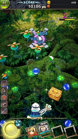 画像ギャラリー No.001のサムネイル画像 / 弾幕系STGにRPG的な育成要素も加えた「シャドウストーン」を紹介する「(ほぼ)日刊スマホゲーム通信」第1390回