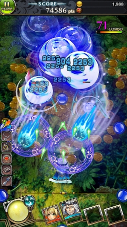 画像ギャラリー No.002のサムネイル画像 / 弾幕系STGにRPG的な育成要素も加えた「シャドウストーン」を紹介する「(ほぼ)日刊スマホゲーム通信」第1390回