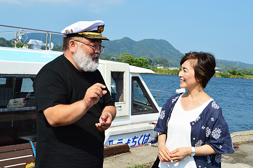 画像ギャラリー No.013のサムネイル画像 / 日髙のり子さんが「√Letter ルートレター」の聖地を巡礼。島根県松江市は“ゲームの登場人物に会える街”だった