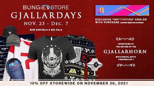 画像ギャラリー No.002のサムネイル画像 / 「Destiny 2」,Bungieストアで“ギャラルデー”を開催