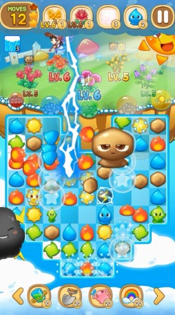 画像ギャラリー No.003のサムネイル画像 / 植物を育てて荒廃した世界を救おう。パズルゲーム「プチプチプランツ」の配信がスタート