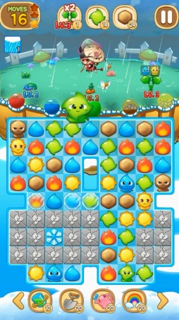 画像ギャラリー No.004のサムネイル画像 / 植物を育てて荒廃した世界を救おう。パズルゲーム「プチプチプランツ」の配信がスタート