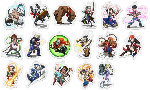 画像ギャラリー No.001のサムネイル画像 / 「FIGHTING EX LAYER」に登場した新キャラクター「エリア」や「テクニク」シリーズのグッズが発売