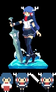 画像ギャラリー No.003のサムネイル画像 / Nintendo Switch用新作アクション「神巫女 -カミコ-」,ティザームービーを公開