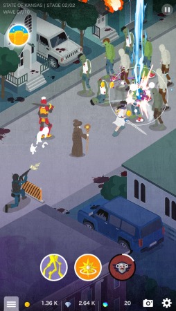 画像ギャラリー No.002のサムネイル画像 / 現代の勇者が活躍するクリッカーRPG「勇者オブザデッド」の配信がスタート