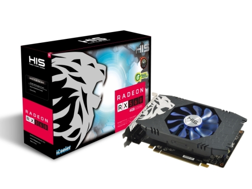 画像ギャラリー No.001のサムネイル画像 / 独自クーラーを採用するHIS製RX 560カードが発売。税込約1万5800円