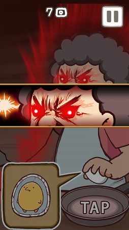 画像ギャラリー No.008のサムネイル画像 / おかんの卵割りを阻止するスマホ向けアプリ「なるものか」を紹介する「(ほぼ)日刊スマホゲーム通信」第1426回