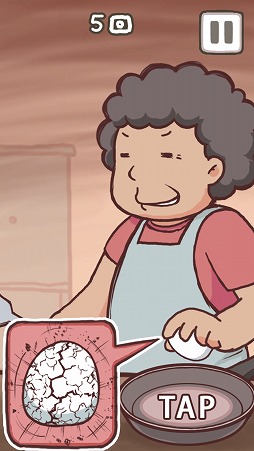 画像ギャラリー No.009のサムネイル画像 / おかんの卵割りを阻止するスマホ向けアプリ「なるものか」を紹介する「(ほぼ)日刊スマホゲーム通信」第1426回