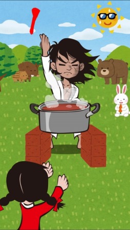 画像ギャラリー No.004のサムネイル画像 / リズムアクション「カラテチョッパー拳(ケン)」iOS版が配信スタート