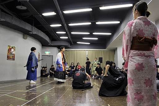 画像ギャラリー No.001のサムネイル画像 / 2つのストーリーが楽しめる舞台「信長の野望・大志 -春の陣- 天下布武 〜金泥の首編〜」の公開稽古をレポート。キャスト陣のコメントも