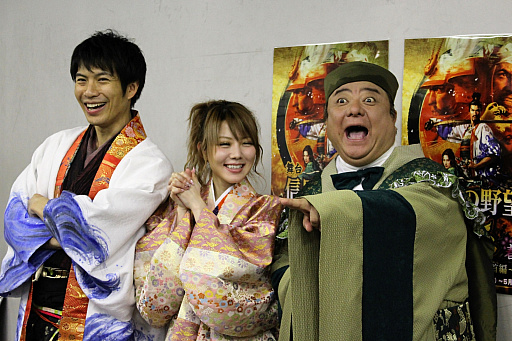 画像ギャラリー No.006のサムネイル画像 / 2つのストーリーが楽しめる舞台「信長の野望・大志 -春の陣- 天下布武 〜金泥の首編〜」の公開稽古をレポート。キャスト陣のコメントも